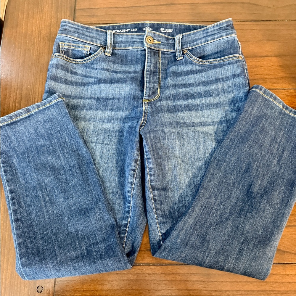 St. John’s Bay Blue Straight Leg Jeans